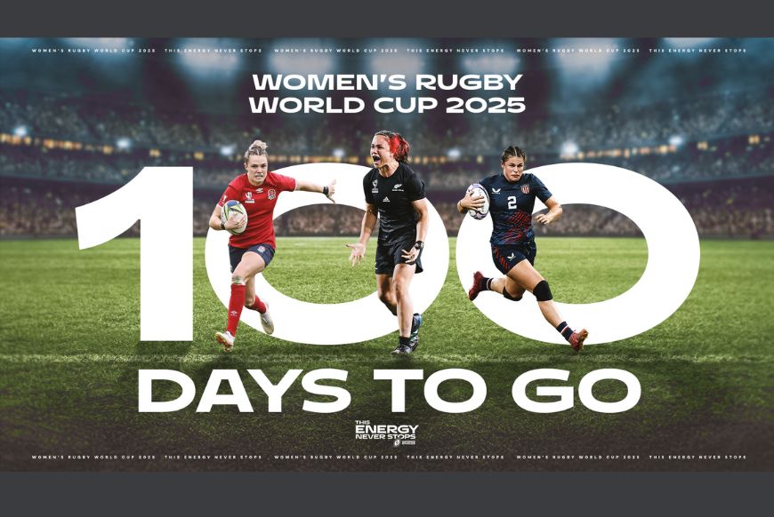 Rugby World Cup 100 Days to go
